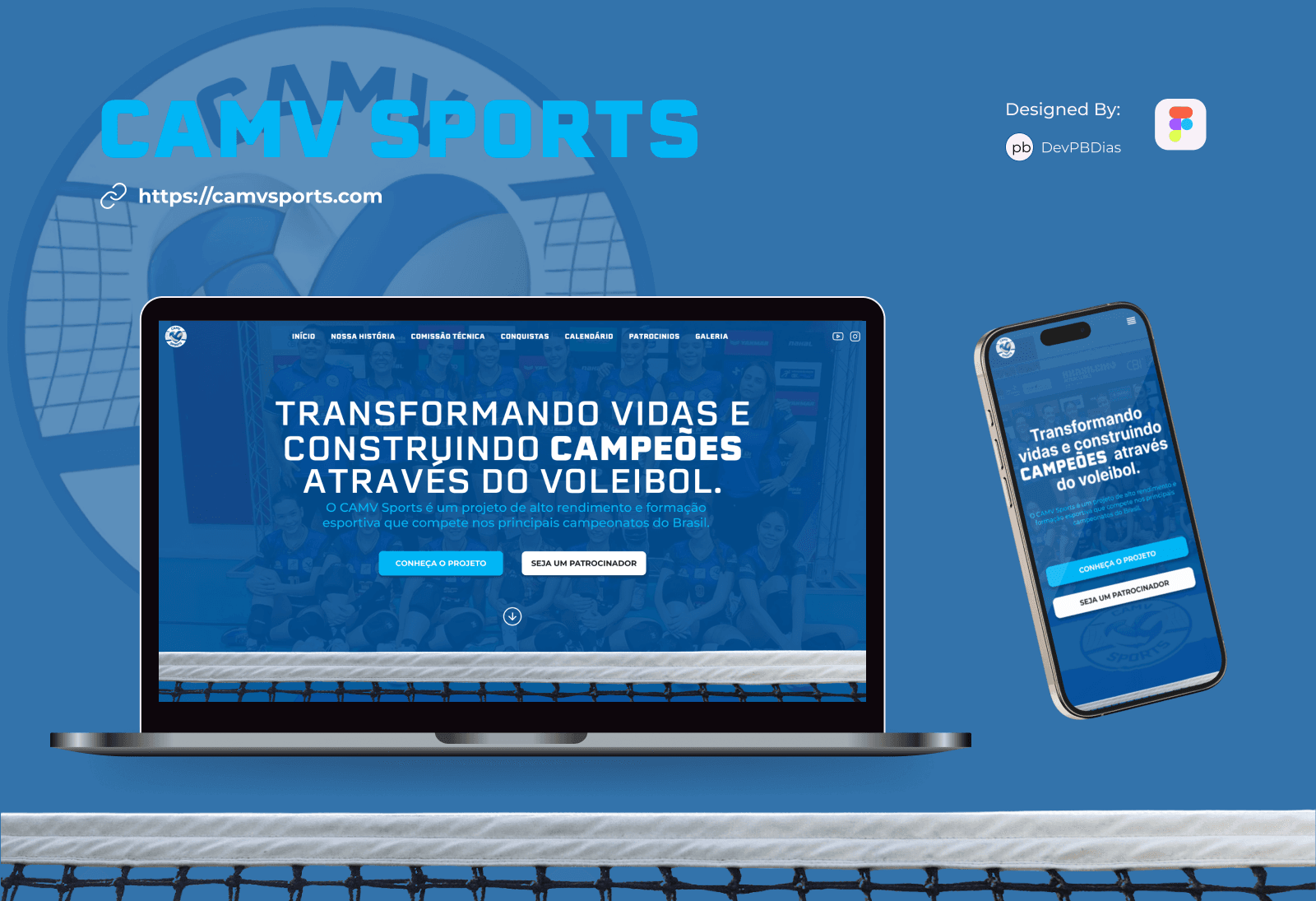 Website CAMV Sports